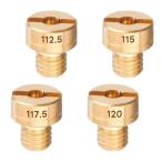 Jetsetmoto main jet Mikuni круглый / большой (8x9) #112.5/#115/#117.5/#120 (4PCS) Mikuni VMφ1