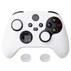 PlayVital Pure Xbox Series X контроллер . соответствует для anti slip si Ricoh n покрытие s gold, чёрный . родители палец рукоятка колпак имеется 