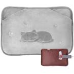 湯たんぽ 充電式 ゆたんぽ MOOLOTY特大サイズ&PSE認証済み37x25x5cm エコ 湯タンポ ポケットデザイン 4~12H長時間保温