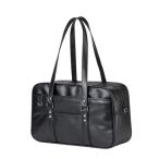 [Osteenii] школьная сумка кожзаменитель skba женщина ученик старшей школы студент JK форма сумка PU большая вместимость посещение школы ( черный )