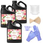 YIEHO 1500g UVレジン液 大容量アップグレードされた超透明で硬いUV レジン液速硬化-レジン初心者向け Resin UV/LED対応