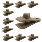 Topatrol палатка зажим брезент зажим уличный сиденье зажим . способ мощный фиксация 10 штук пластик кемпинг фиксация пикник 