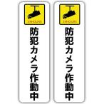 Seagron防犯カメラ作動中 両面テープタイプ 注意看板 警告サイン 安全標識 軽量 1.5mm PVC製 33cm×10.5cm 防水 屋外