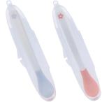 OKAWASI 離乳食スプーン 2本セット 温度で色が変わる 温感スプーン赤ちゃんの火傷防止 ベビー食器 食器セット