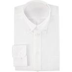 [ следы li корм nrokgo] белый рубашка кнопка down длинный рукав форма устойчивость бизнес праздничные обряды белый рубашка кнопка down мужской белый -BD шея вокруг 