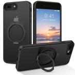 DOMAVER iPhone 8 Plus ケース iPhone 7 Plus ケース Magsafe対応 360°回転スタンド ワイヤレス対応