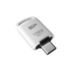 シリコンパワー USBメモリ Type-C 128GB USB3.1 (Gen1) ホワイト C10 SP128GBUC3C10V1W