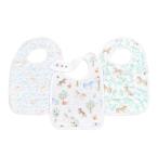 aden + anais エイデンアンドアネイ スナップビブ イヤーオブザホース うま 3枚 セット BBADABASNC30025