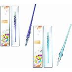 TSUCIA 2本組 ねじり ガラスペン サイ�