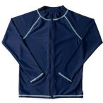 ショッピングスクール水着 男の子 [ラクア] キッズ スクール水着 キッズ スクールラッシュガード 女の子 男の子 無地 学校用水着 ラッシュガード GN-5901 170cm