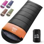 寝袋 シュラフ 冬用 夏用 封筒型 Homi