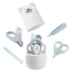 4 in 1 baby .... комплект baby .... для малышей ножницы пинцет .. напильник (polar bear blue)
