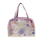 ショッピングプールバッグ 女の子 MESRINA プールバッグ ボストン 女の子 男の子 幼稚園 小学生 ボストンバッグ ビーチバッグ スイムバッグ ファスナー おしゃれ プリン