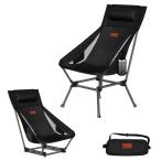 DesertFox アウトドアチェア 2WAY キャンプ椅子 ローチェア 軽量 枕付き ハイバック 独自開発のカップホルダー 耐荷重150kg