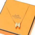 [ бесплатная доставка ] Hermes pop пепел колье розовое золото 40cm