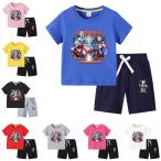 ウルトラマン Ultraman 子供服 セットアップ キッズ 上下セット 2点セット コットン 半袖Tシャツ トップス ハーフパンツ 通学着 通園着 キャラクター