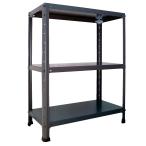  стальная стойка ширина 60cm RFL-633-sg 50kg/ уровень H750xW600xD300 3 уровень место хранения s rate серый one болт держатель для лампы 