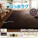 ラグ 〔200×250cm〕 厚さ5mm 〔商品名/厚みが選べる！ はっ水ラグ/Repewell〕