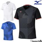  soft теннис бадминтон одежда Mizuno MIZUNO dry обвес поток игра рубашка ( ракетка спорт )62JAD010 для мужчин и женщин . пот скорость . "дышит" движение ... бейсбол теннис 