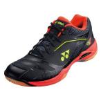 【在庫限り】YONEX (ヨネックス) SHB65Z パワークッション65Z 「ブラック/ブライトレッド」 バドミントンシューズ