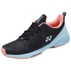 ショッピングテニスシューズ YONEX (ヨネックス)　パワークッションソニケージ3メンGC　ブラック×スカイブルー　[SHTS3MGC]   ★オムニ＆クレーコート用★　テニスシューズ　