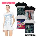 ショッピングOFF (3%OFFクーポン）アドミラル『Admiral』 テニス・バドミントン ウェア『レディース』 フロントライングラフィックTシャツ/レディース