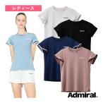 (5%OFFクーポン）アドミラル『Admiral』 テニス・バドミントン ウェア『レディース』 クロスフレアスリーブTシャツ/レディース