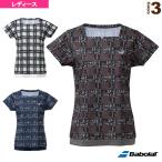 Babolat теннис * бадминтон одежда [ женский ] PURE SHORT SLEEVE SHIRT/ рубашка с коротким рукавом / женский [BWG2377]