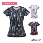 ショッピングRANGE バボラ テニス・バドミントン ウェア『レディース』 PURE RANGE/半袖ゲームシャツ/PURE SHORT SLEEVE SHIRT/レディース『BWG4323』