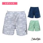  bar te Match теннис одежда [ женский ] графика шорты / женский [BDM-E1203]