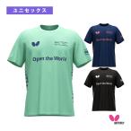バタフライ 卓球ウェア『メンズ/ユニ』 セルサードTシャツ CELSARD T-SHIRT ユニセックス 47820