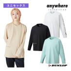  Dunlop теннис одежда [ мужской / Uni ] длинный рукав футболка to and from court Long Sleeve Tee унисекс DASM-8446