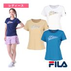 ショッピングテニス フィラ テニスウェア『レディース』 アップリケTシャツ/レディース『VL2926』