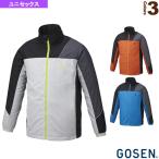  Gosen теннис * бадминтон одежда [ мужской / Uni ] Wind утеплитель жакет [ обратная сторона ворсистый ]/ унисекс [Y1808]
