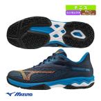  Mizuno теннис обувь ue-b Exceed свет 2 широкий OC/WAVE EXEED LIGHT 2 WIDE OC/ унисекс [61GB2318]
