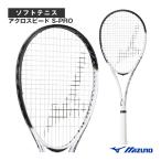  Mizuno soft теннис ракетка a черный скорость S-PRO ACROSPEED S-PRO после . предназначенный 63JTN5A2