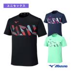  Mizuno настольный теннис одежда [ мужской / Uni ] игра рубашка короткий рукав унисекс 82JAC111