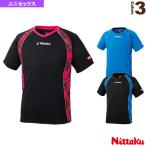 nitak настольный теннис одежда [ мужской / Uni ] Uni V проверка s рубашка / унисекс [NW-2171]