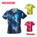 ニッタク 卓球ウェア『レディース』 エクラインレディースシャツ ECLAIN LADIES SHIRT レディース NW-2220