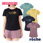  low che [roche] теннис одежда [ женский ]p Ractis короткий рукав футболка женский 259513
