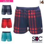 セントクリストファー テニス・バドミントン ウェア（レディース）  ラブドチェックショートパンツ／レディース（STC-BBW6324）