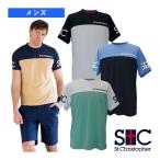  цент Christopher теннис одежда [ мужской / Uni ] рукав Logo p Ractis рубашка мужской STC-BEM1443