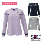  цент Christopher теннис одежда [ женский ] Jaguar do проверка длинный рукав рубашка женский STC-BEW2457