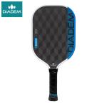 ショッピングブルー DIADEM ピックルボールパドル EDGE BLUCORE PRO16 25FW ブルー×ホワイト TPA022 ダイアデム ラケット
