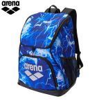  Arena arena рюкзак ( общий рисунок ). сборник место принесенный не возможно 35L унисекс 26FW голубой × серебряный AS6SBP31U плавание сумка . покупка 
