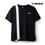 [SALE]ADMIRAL мужской боковой распорка линия TEE ATMA420-010 2024FW черный . вода скорость .UV cut Admiral MEN теннис 