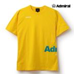 【SALE】ADMIRAL アドミラル　サイドビッグロゴTEE　ATMA414　070 イエロー　2024SS ユニセックス　UNISEX　テニス ウェア