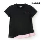 ADMIRAL женский bai цвет asime tuck Hem TEE ATLA554-010 2025FW черный почтовая отправка соответствует Admiral 