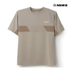 ADMIRAL мужской slash передний линия TEE ATMA517-029 2025FW бежевый . вода скорость .UV Admiral 