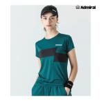 ADMIRAL женский bai цвет скользящий блок TEE ATLA541-060 2025FW зеленый . вода скорость . почтовая отправка соответствует Admiral 